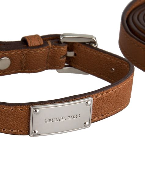 michael kors dog collar and leash